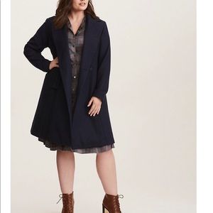 TORRID Outlander Swing Coat NWT